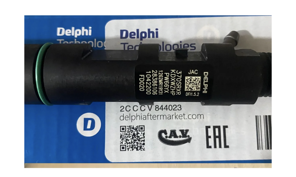 Inyector Delphi Jac X200 - T8 2.0 CDI DELPHI 28386106 COD. JAC 1042200